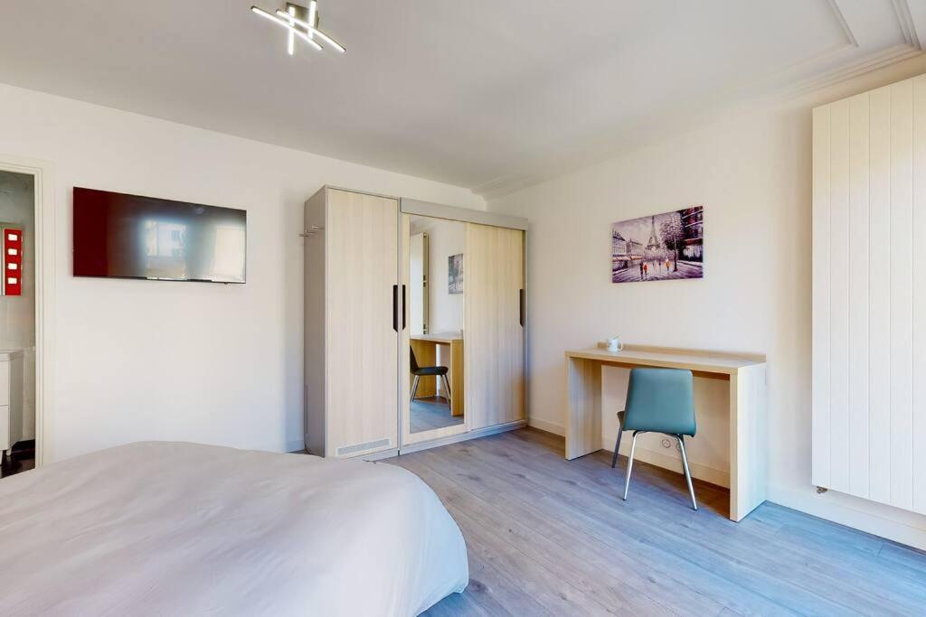 03.Studio#Creteil#Loft#Cinema#Terrasse Exteriör bild